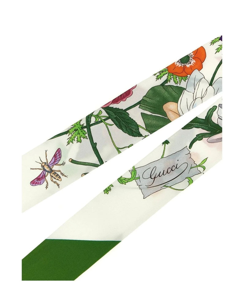 Gucci Scarves & Shawl in white, Silk — view 3