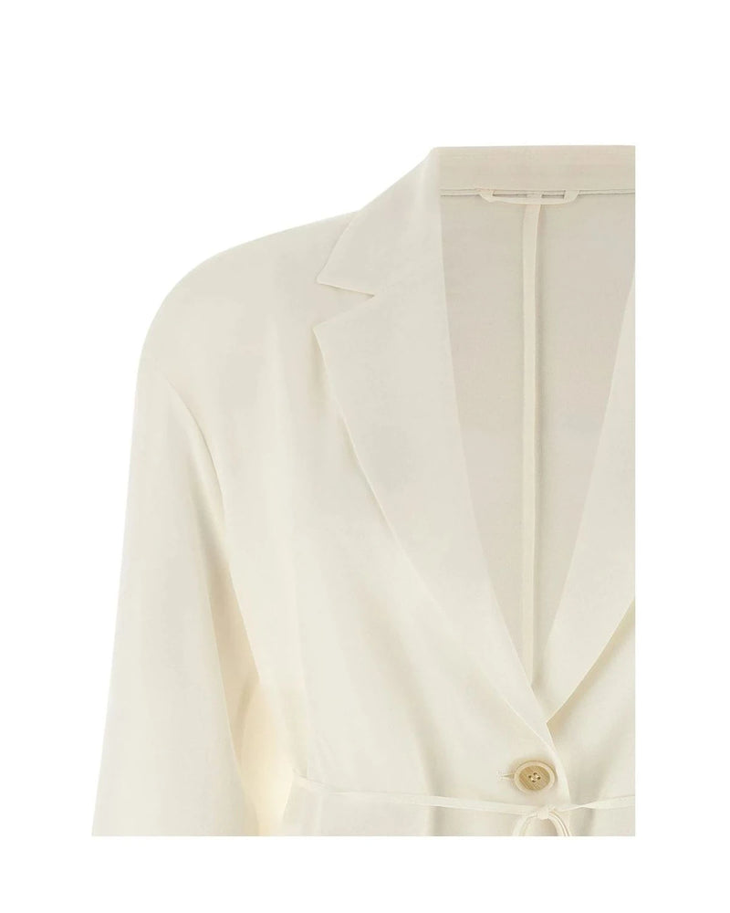 Brunello Cucinelli Blazer in beige, Silk — view 3