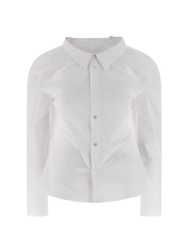 MM6 Maison Margiela Dress Shirt in white, Cotton
