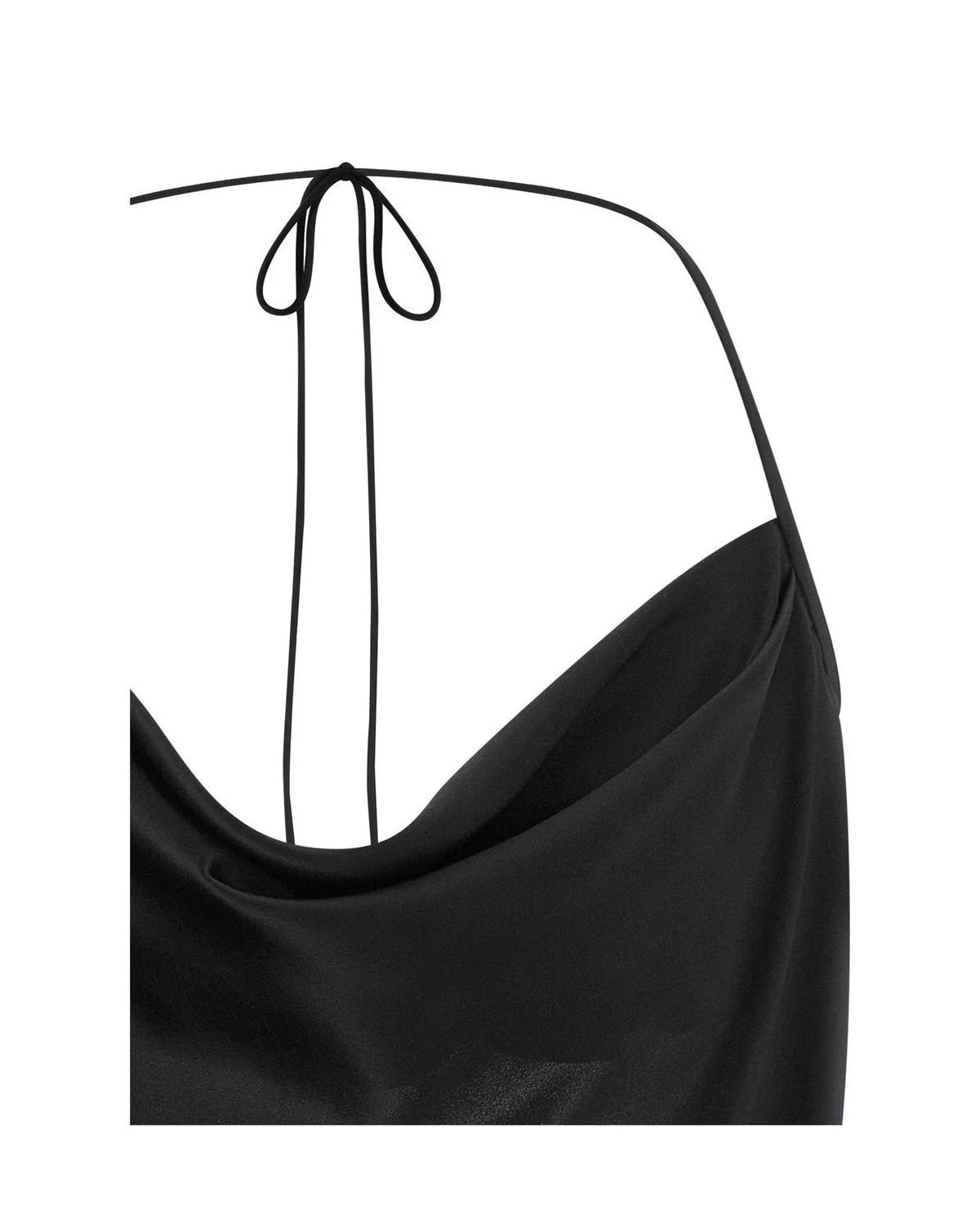Valentino Garavani Tank Top in black, Silk — view 3