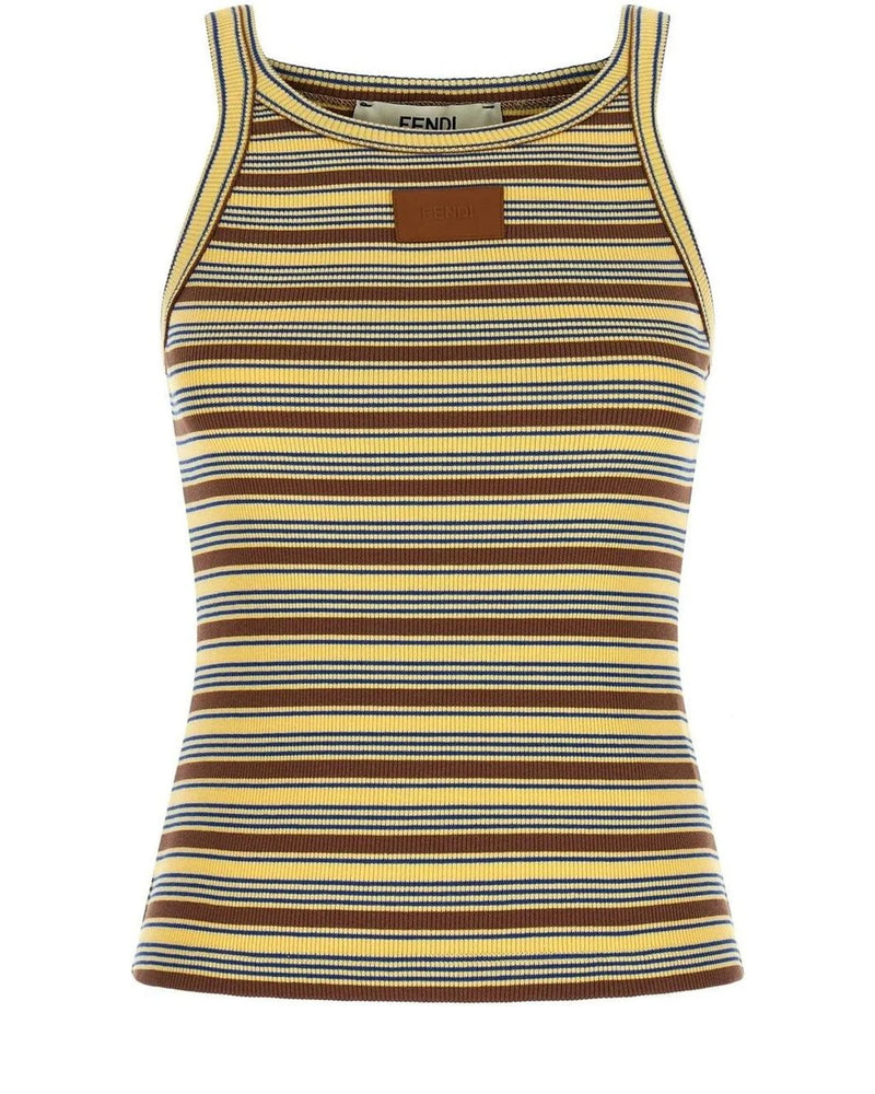 Fendi T-Shirt in multicolor, Cotton