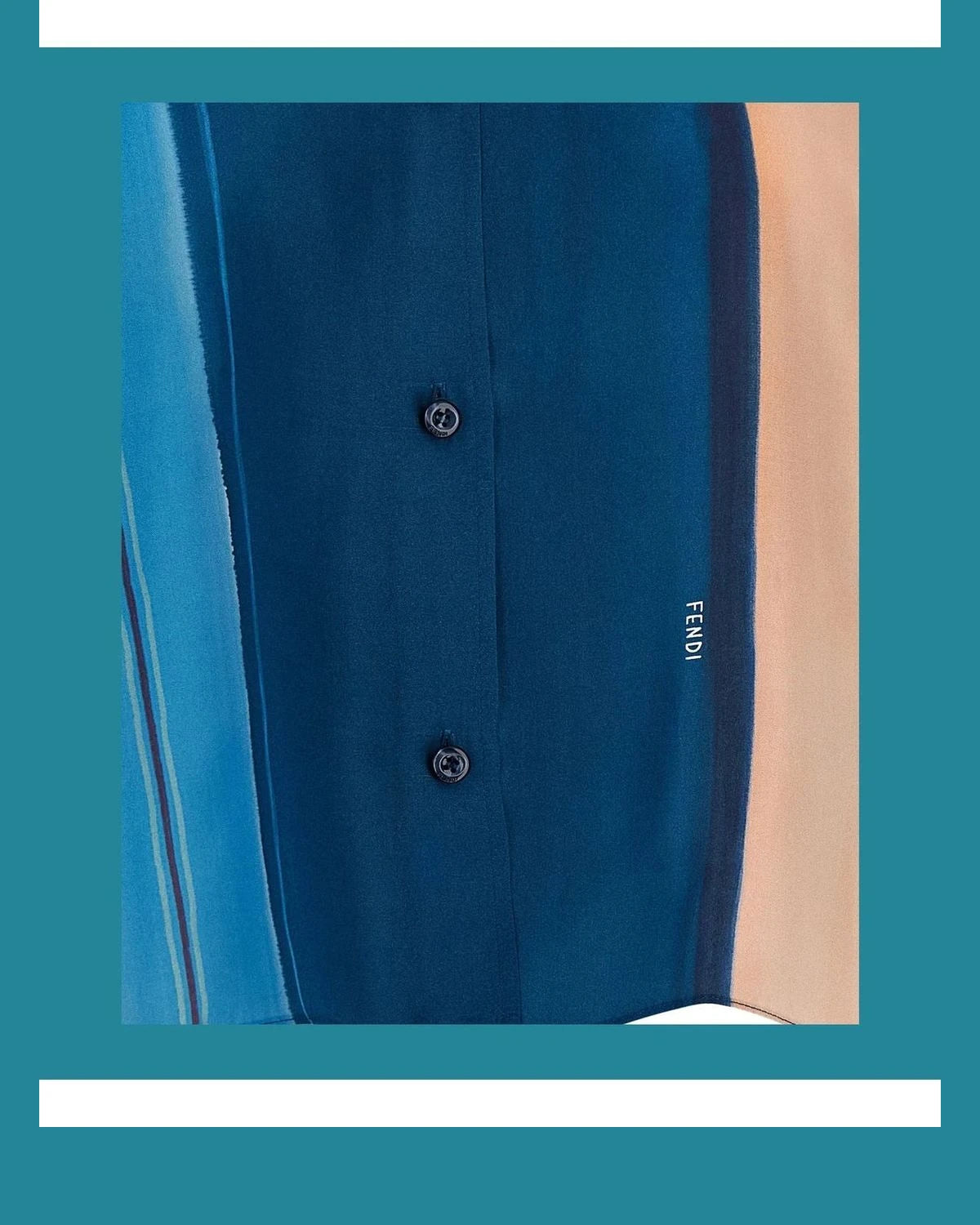 Fendi Blouse in multicolor, Silk — view 4
