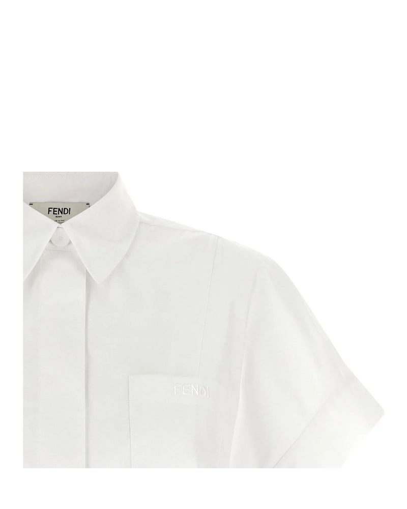 Fendi White Blouse 
