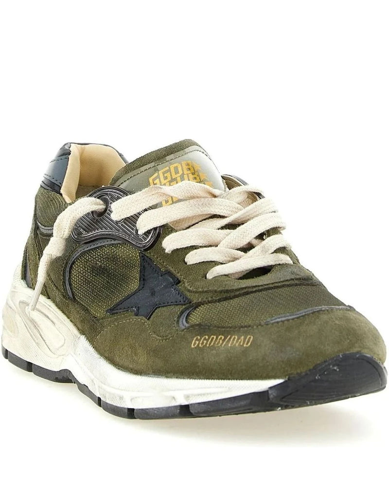 Golden Goose Sneakers in green, Suede — view 2