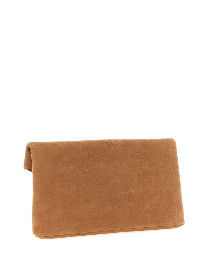 Saint Laurent Envelope Clutche in beige, Lamb Leather — view 2