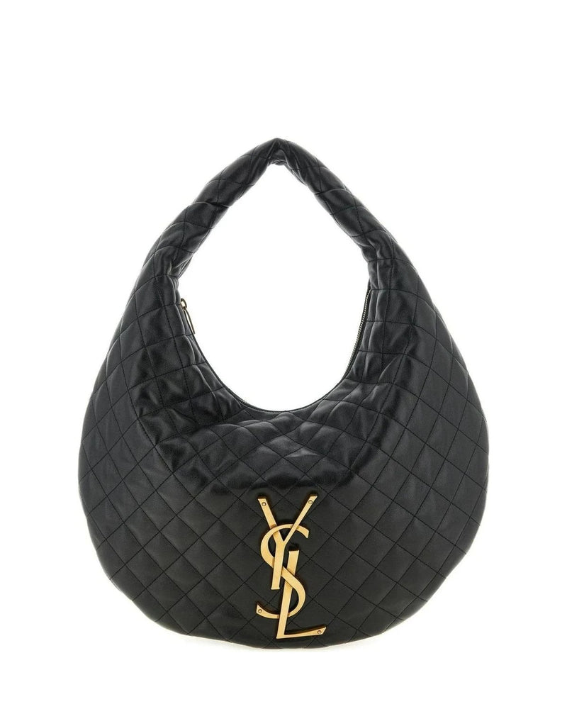 Saint Laurent Shoulder Bag in black, Lamb Leather