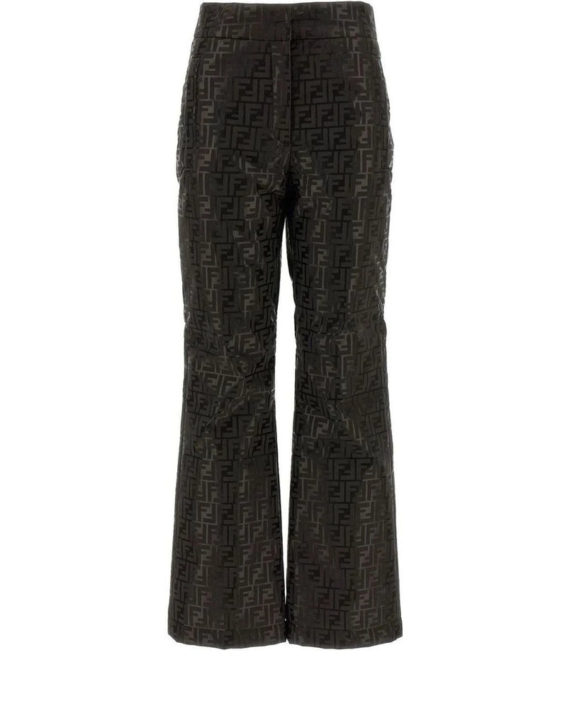 Fendi Trouser in brown, Cotton