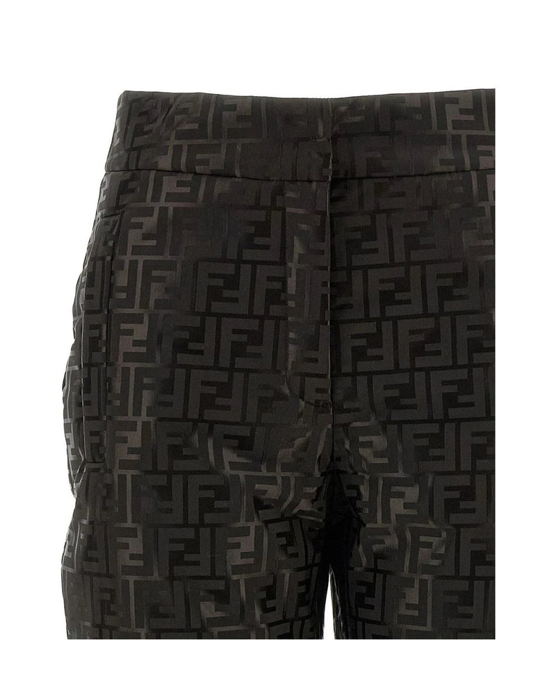 Fendi Trouser in brown, Cotton — view 3