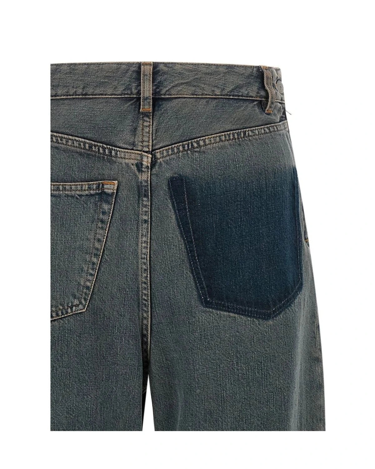MM6 Maison Margiela Jean in gray — view 3