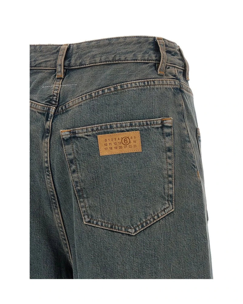 MM6 Maison Margiela Jean in gray — view 4
