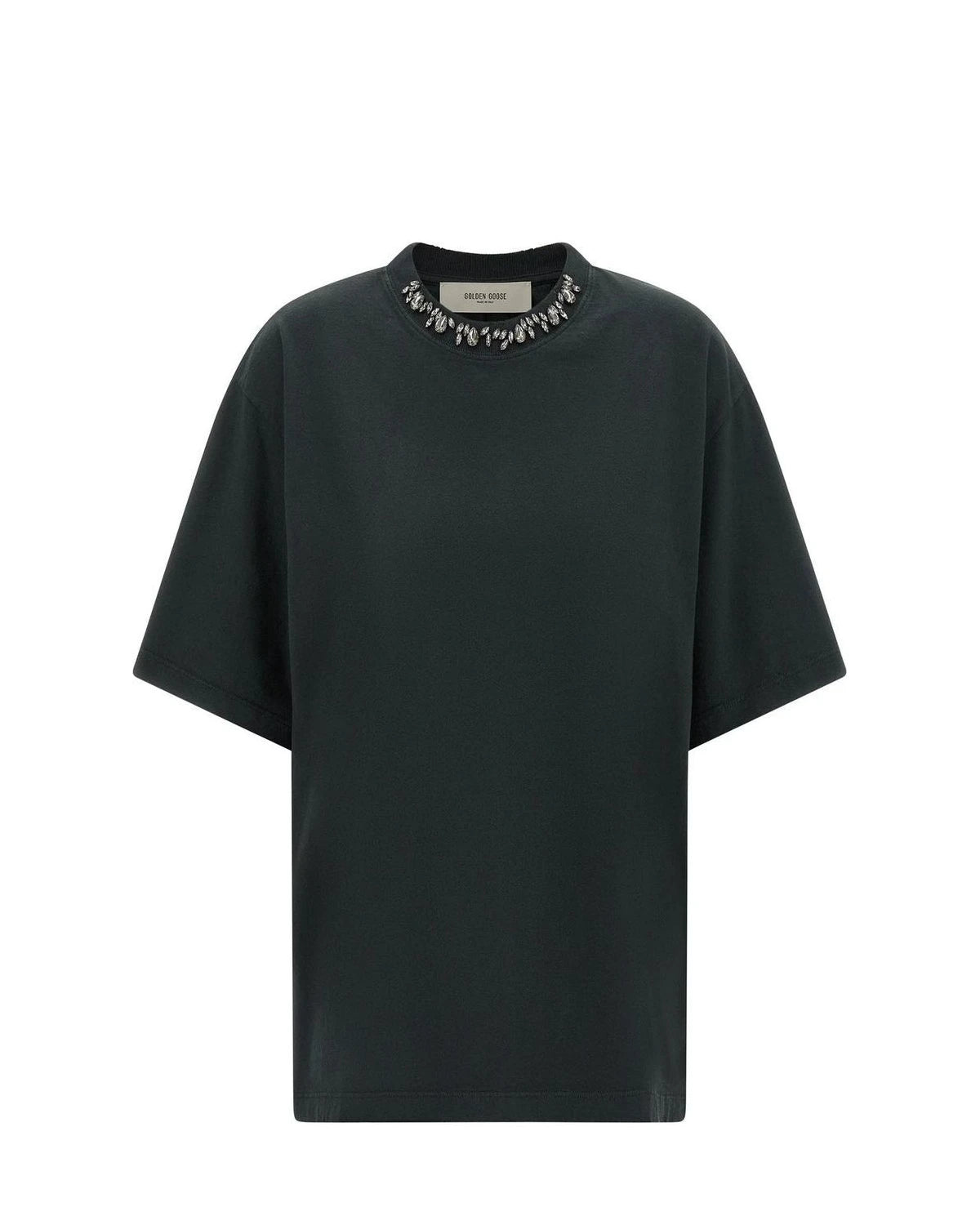 Golden Goose T-Shirt in black, Cotton
