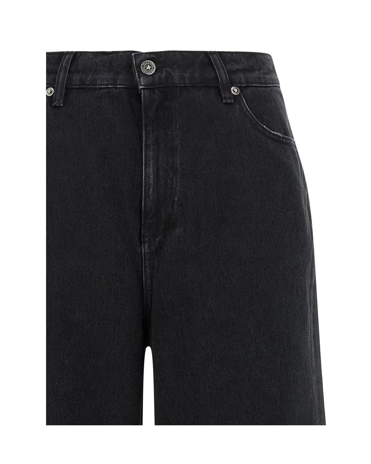 Golden Goose Jean in black, Cotton — view 3