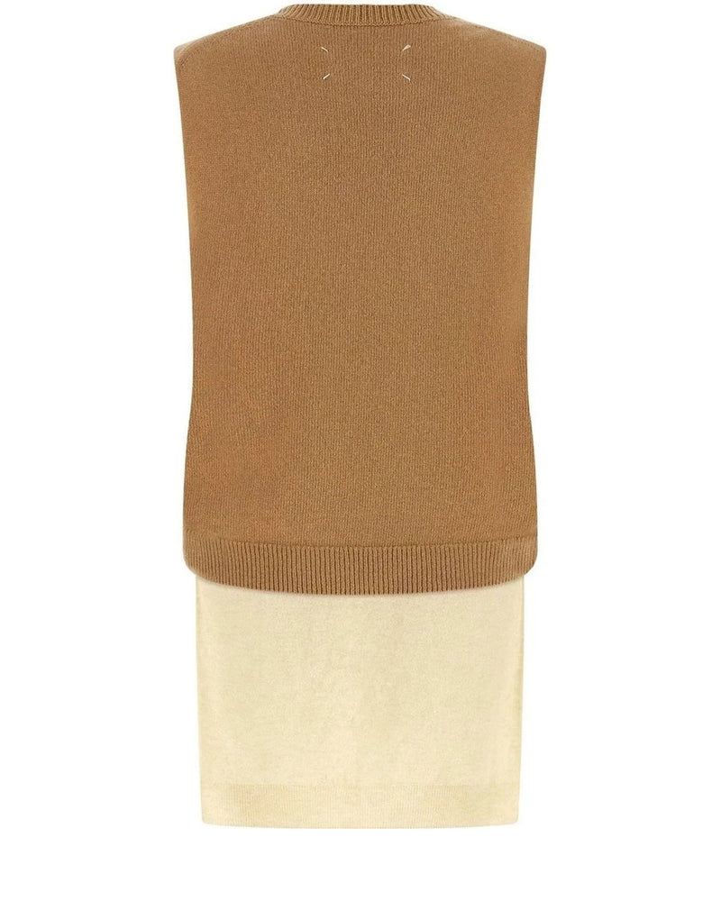 Maison Margiela Vest in beige — view 2