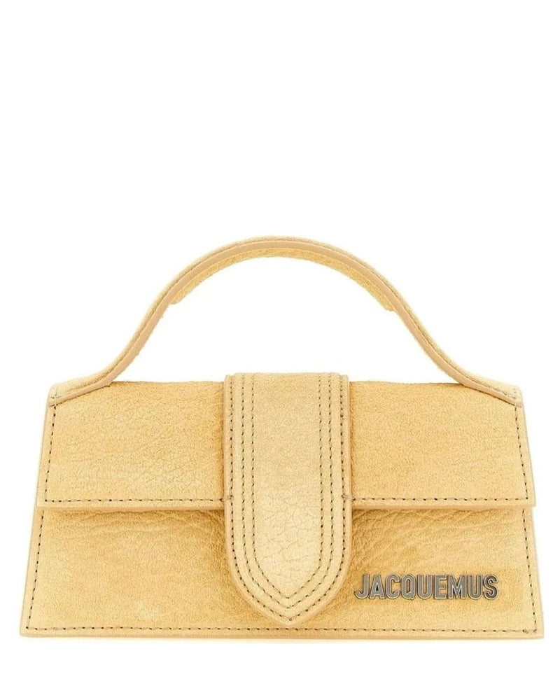Jacquemus Clutch Bag in beige, Cow Leather