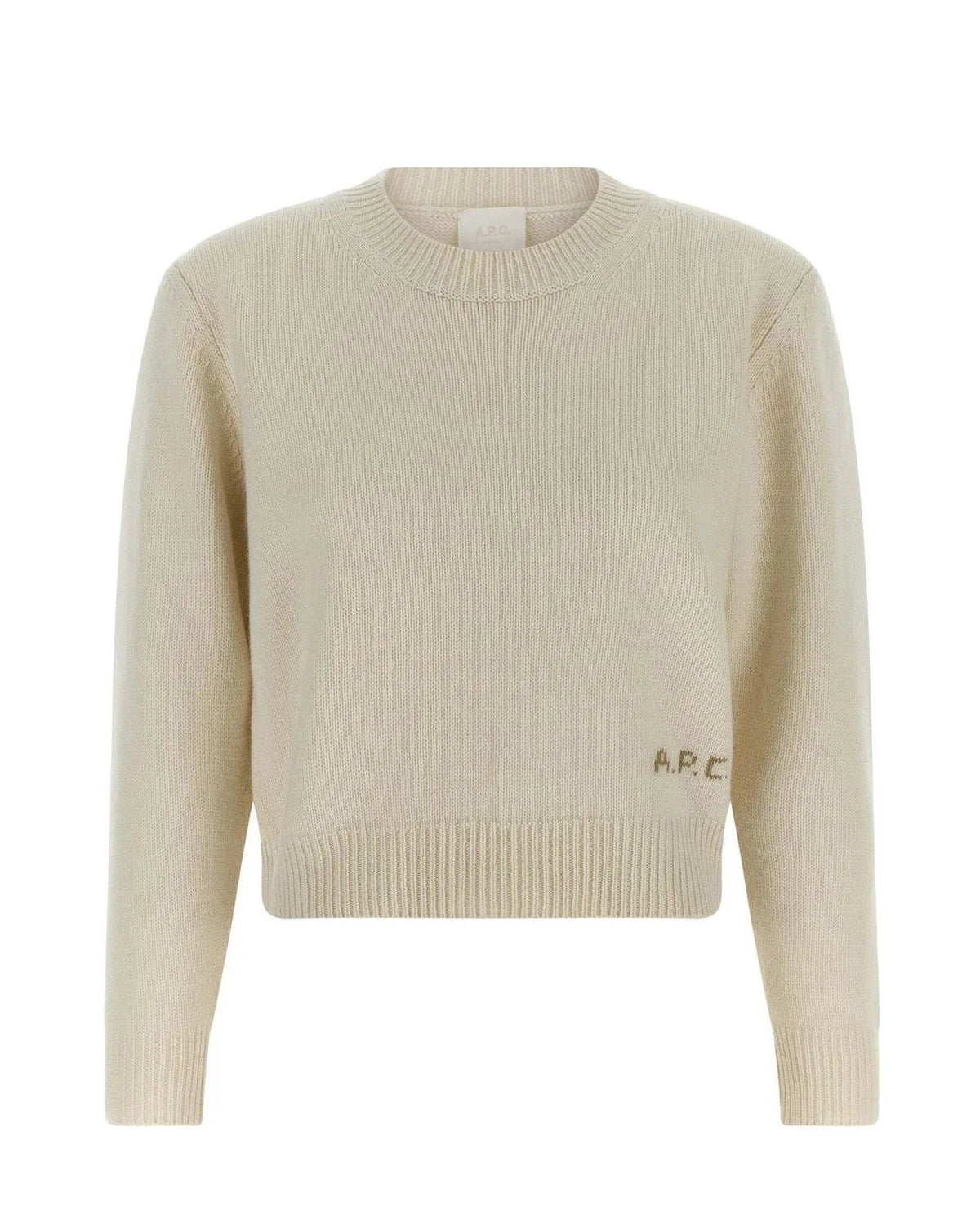 A.P.C. Sweater in white, Wool