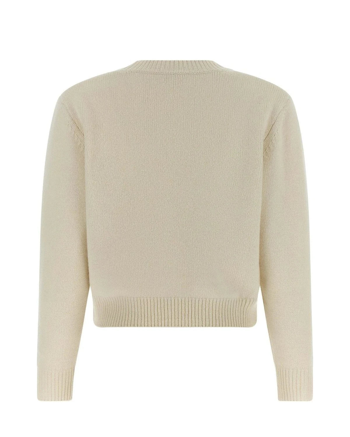 A.P.C. Sweater in white, Wool — view 2