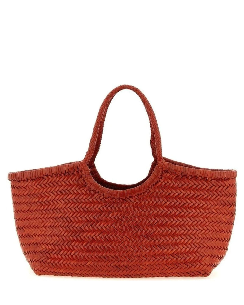 Dragon Diffusion Tote Bag in orange, Calfskin Leather