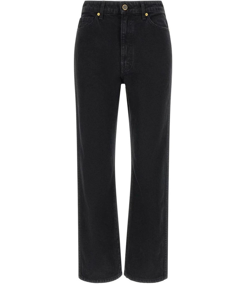 Khaite Jean in black, Cotton