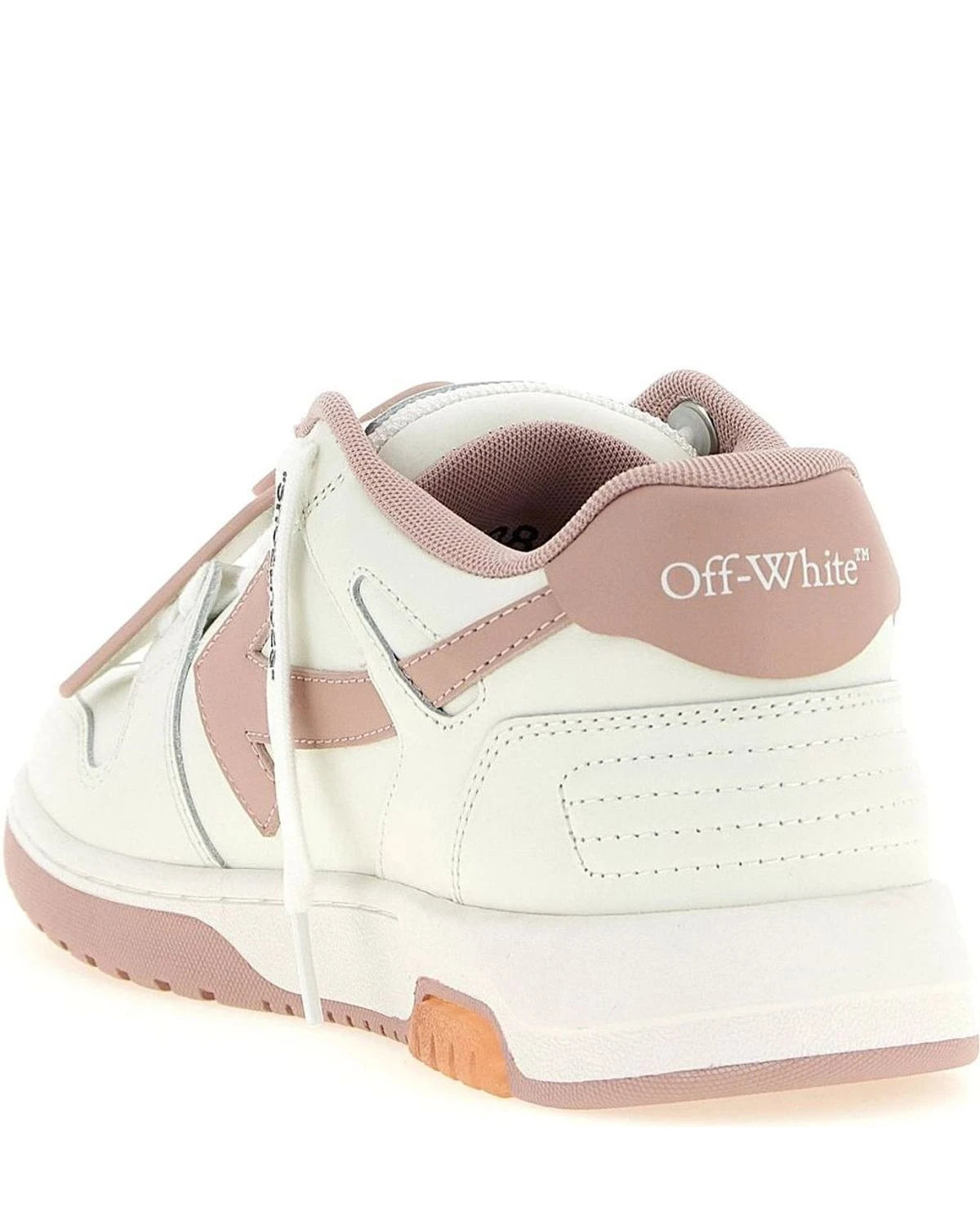 Off-White Sneakers in pink, Leather — view 4