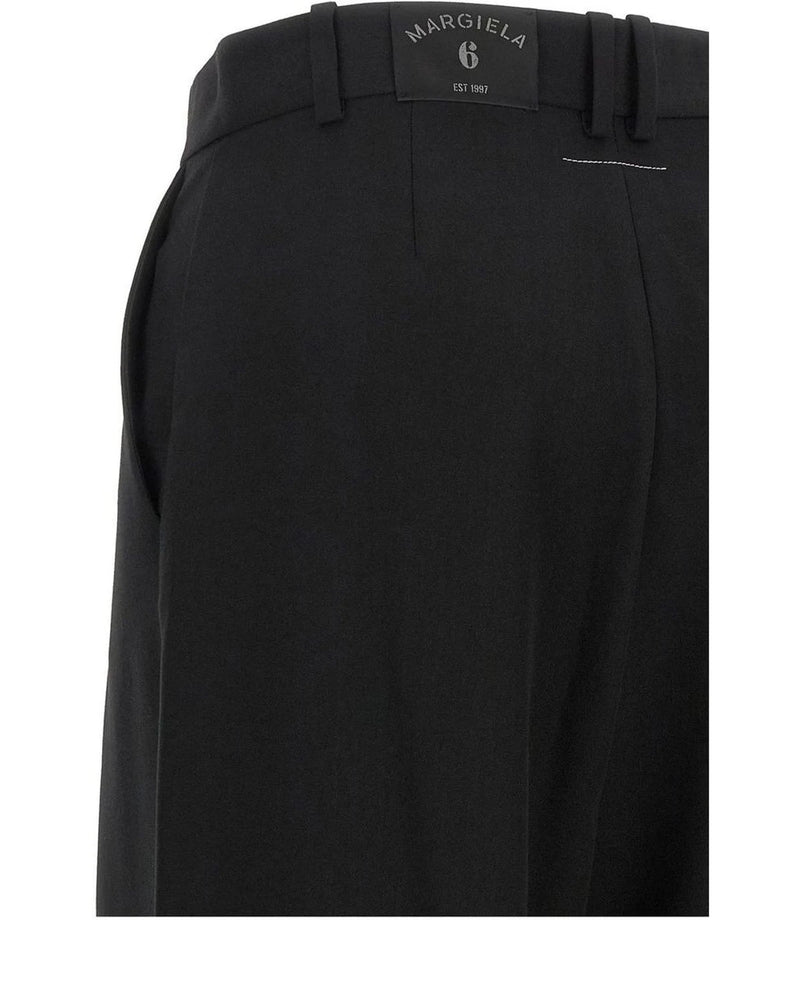 MM6 Maison Margiela Trouser in black, Polyester — view 4