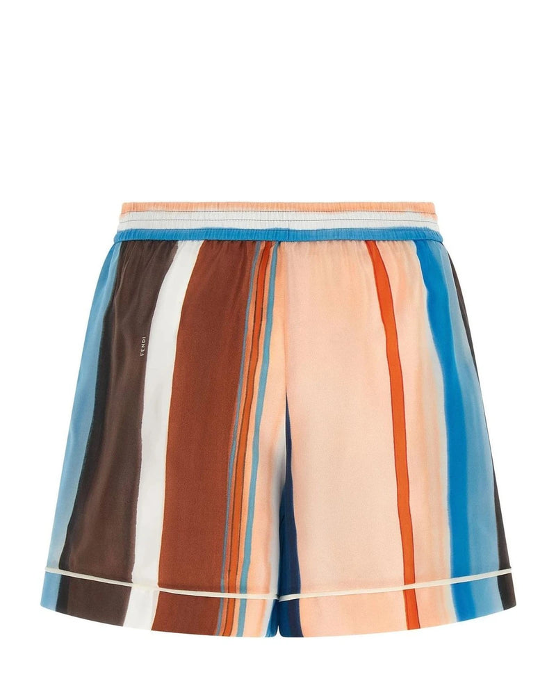 Fendi Bermuda in multicolor, Silk — view 2