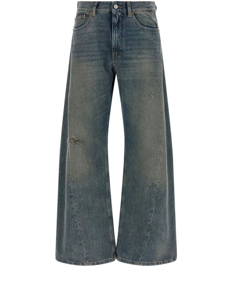 MM6 Maison Margiela Jean in blue, Cotton