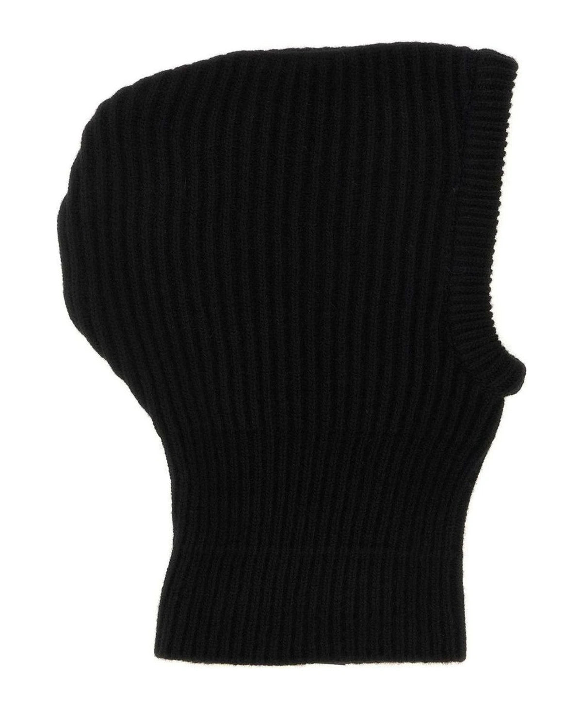 MM6 Maison Margiela Beanie in black, Wool
