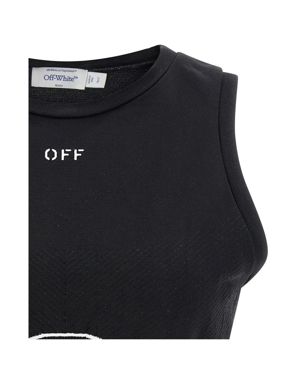 Off-White Sports Bra in black, Polyamide — view 3