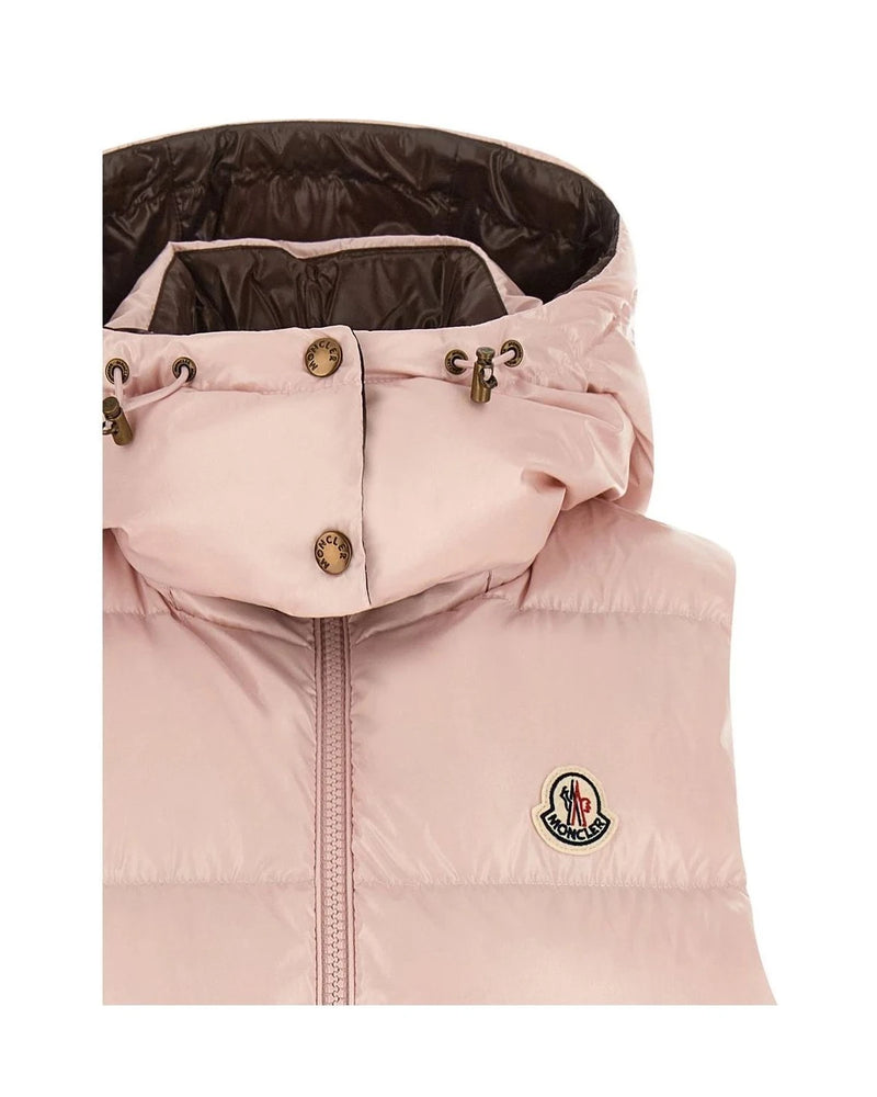 Moncler Vest in pink, Polyamide — view 4