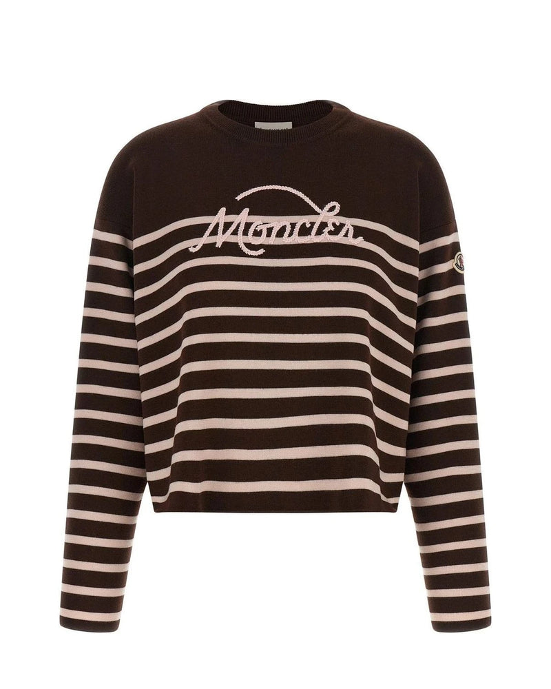 Moncler Sweater in white, Virgin Wool