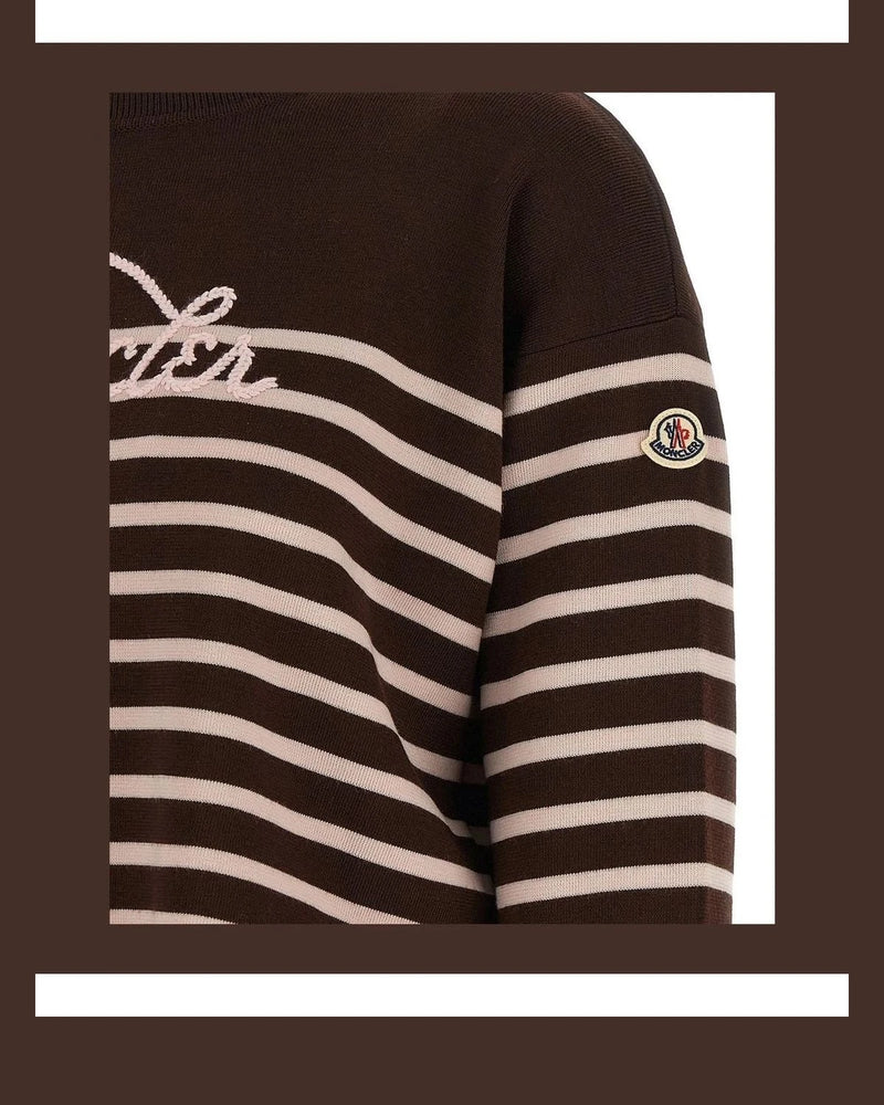 Moncler Sweater in white, Virgin Wool — view 4