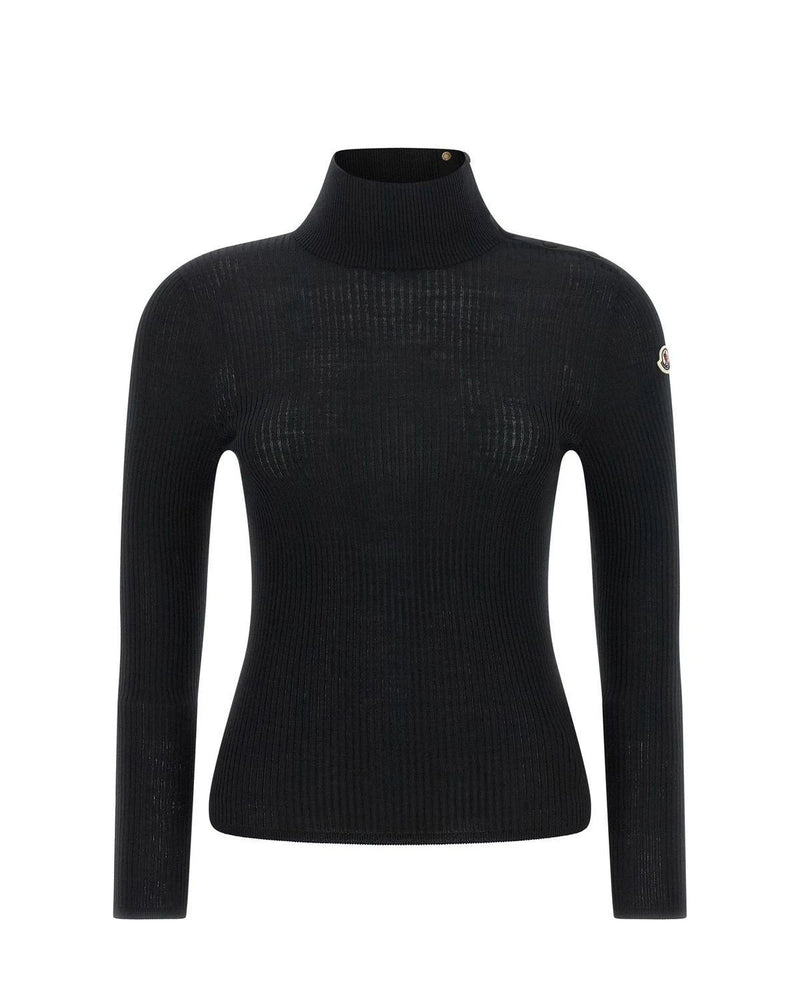 Moncler Sweater in black, Virgin Wool