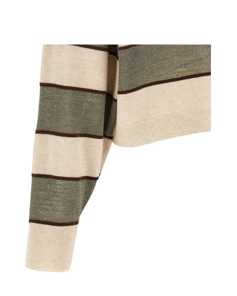 Brunello Cucinelli Polo in multicolor, Virgin Wool — view 4