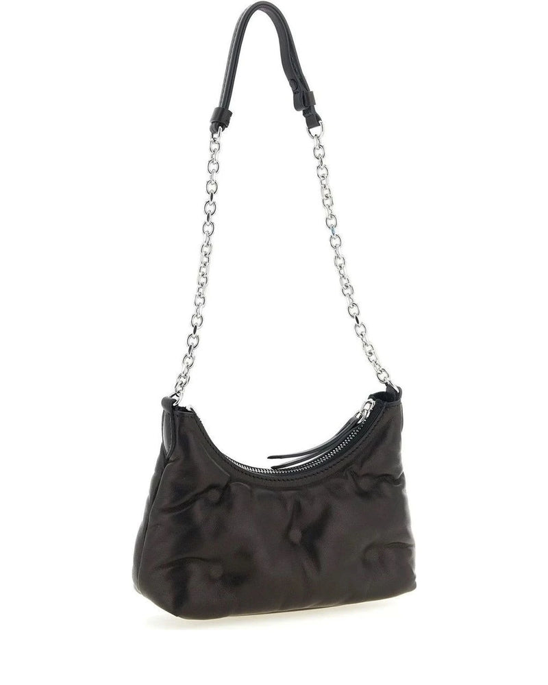 Maison Margiela Cross Body Bag in black, Lamb Leather — view 2
