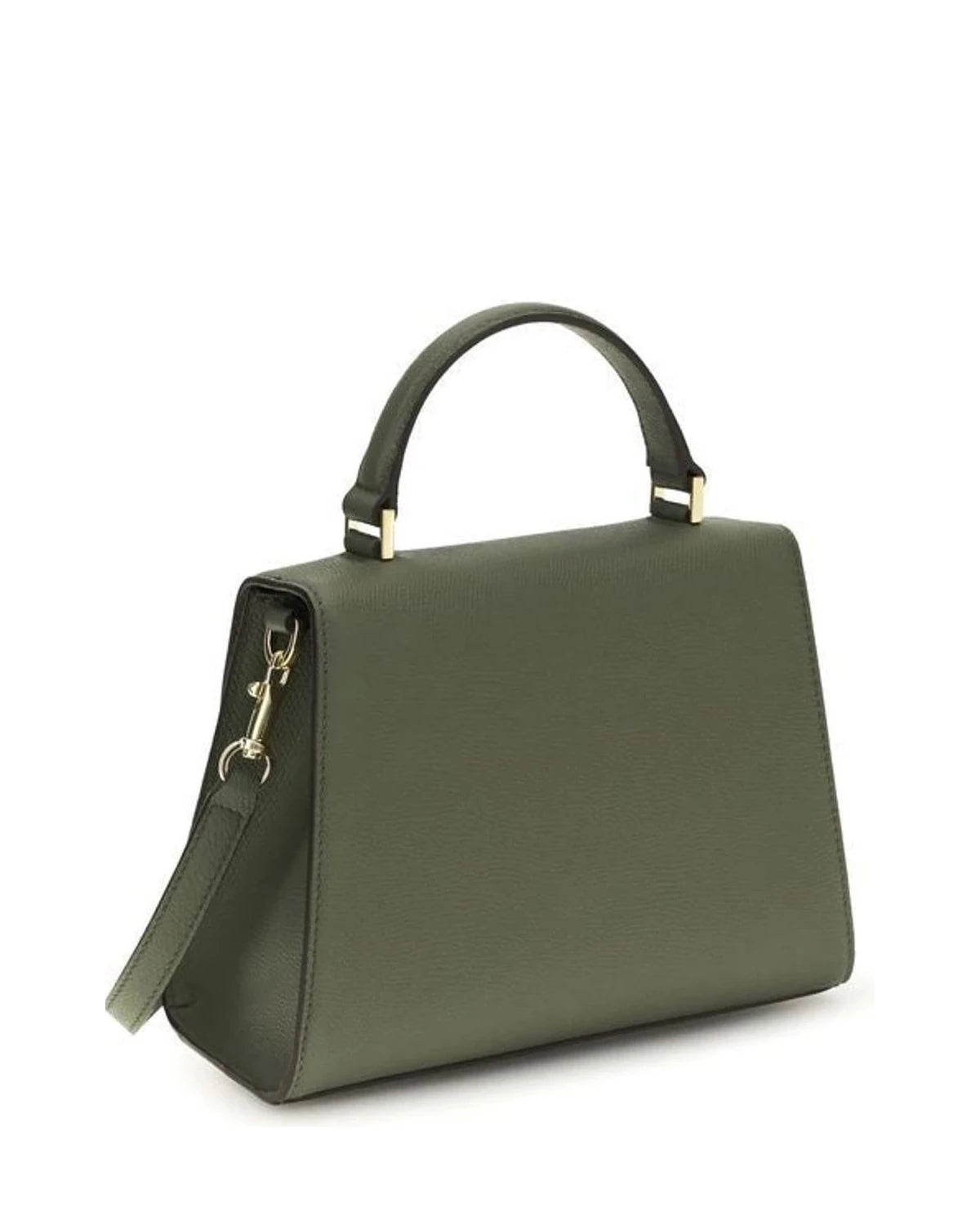 Valentino Garavani Satchel Bag in green, Calf Leather — view 3