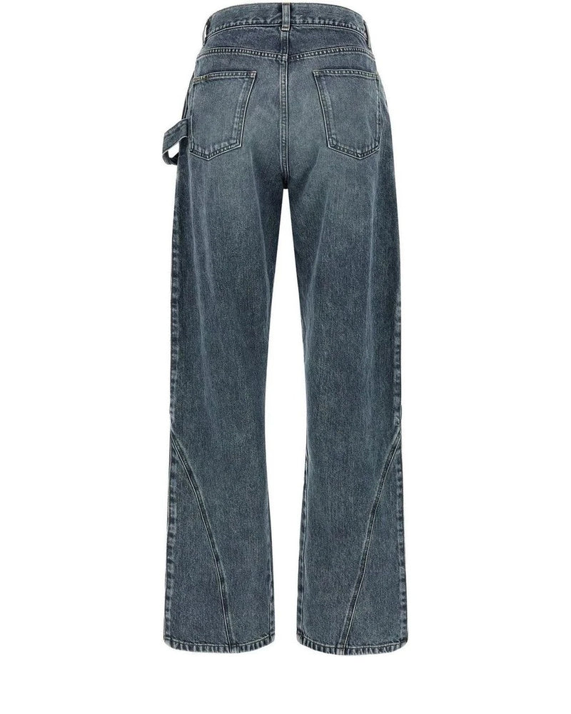 JW Anderson Jean in blue, Cotton — view 2