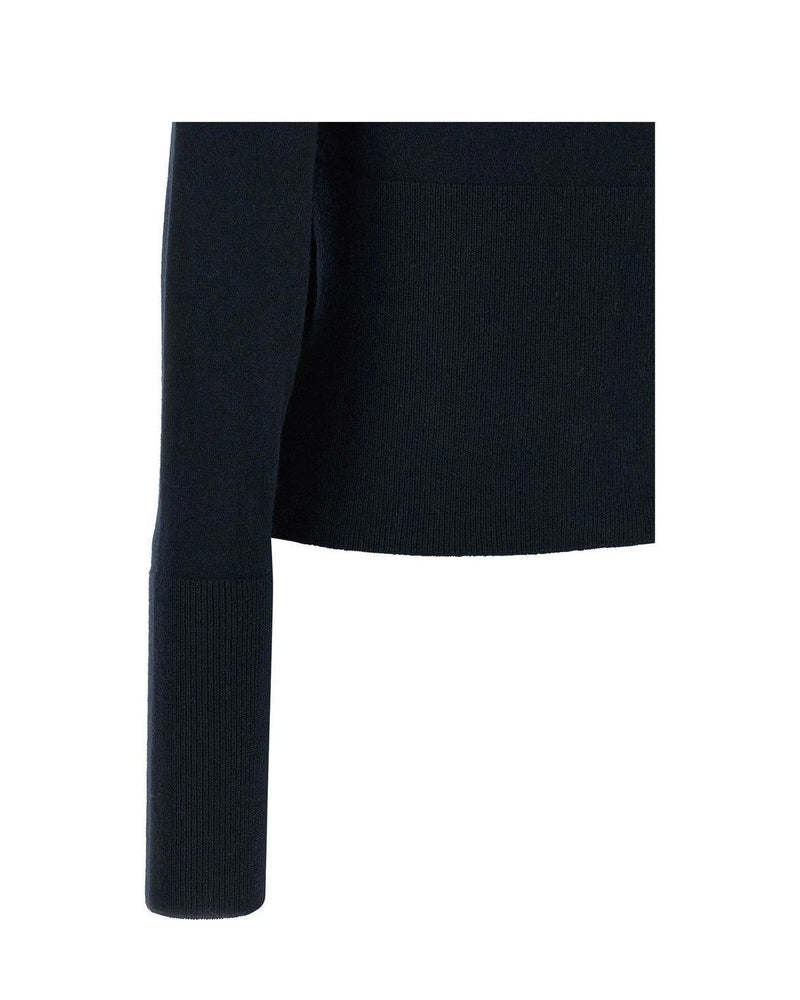 Chloé Cardigan in blue, Wool — view 4
