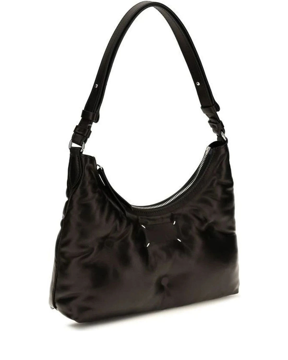 Maison Margiela Shoulder Bag in black, Lamb — view 2