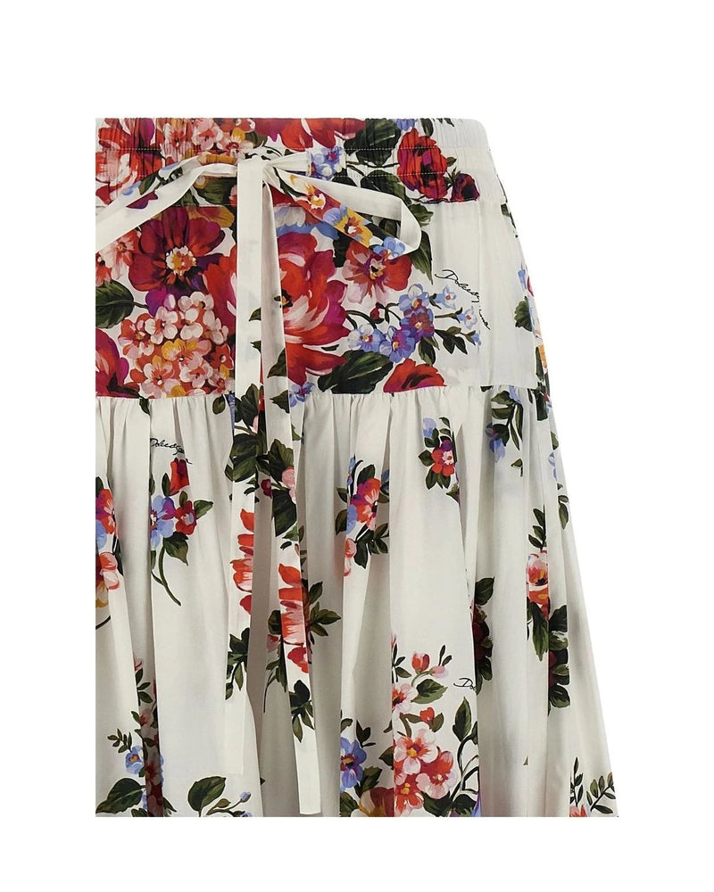 Dolce & Gabbana Skirt in white, Cotton — view 3