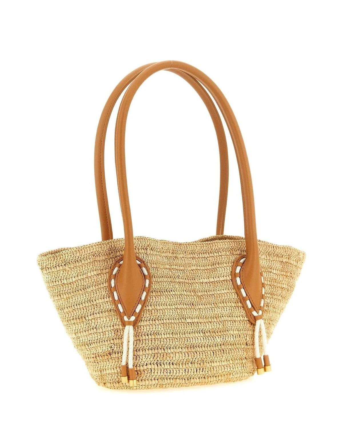 Christian Louboutin Tote Bag in beige, Raffia — view 2