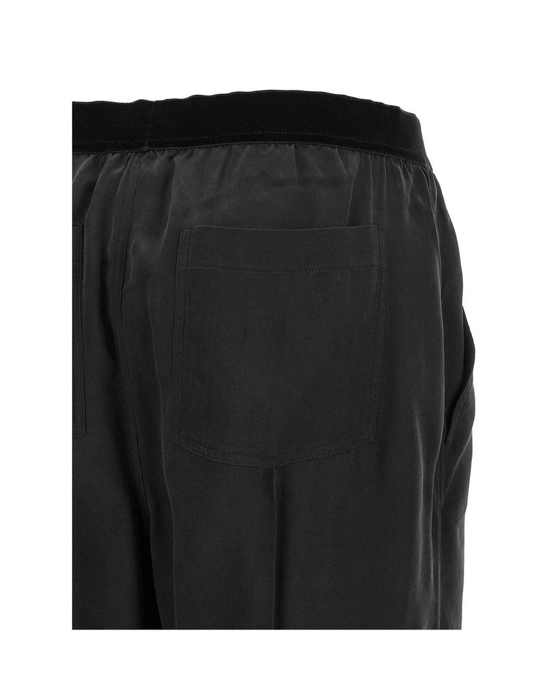 Tom Ford Lounge Pant in black, Silk — view 4