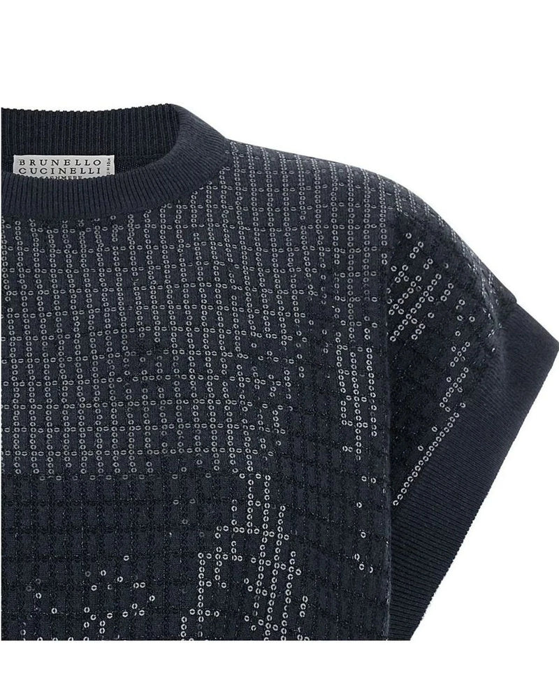 Brunello Cucinelli Sweater in multicolor, Virgin Wool — view 3