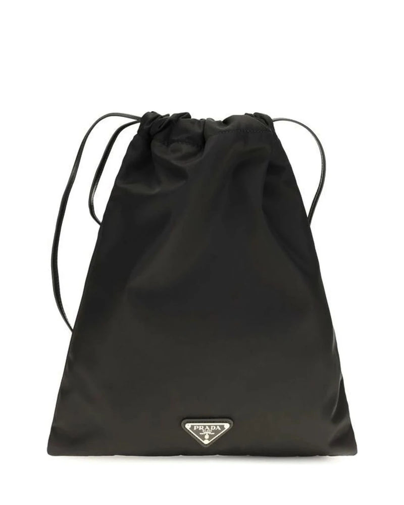 Prada Cross Body Bag in black, Polyamide