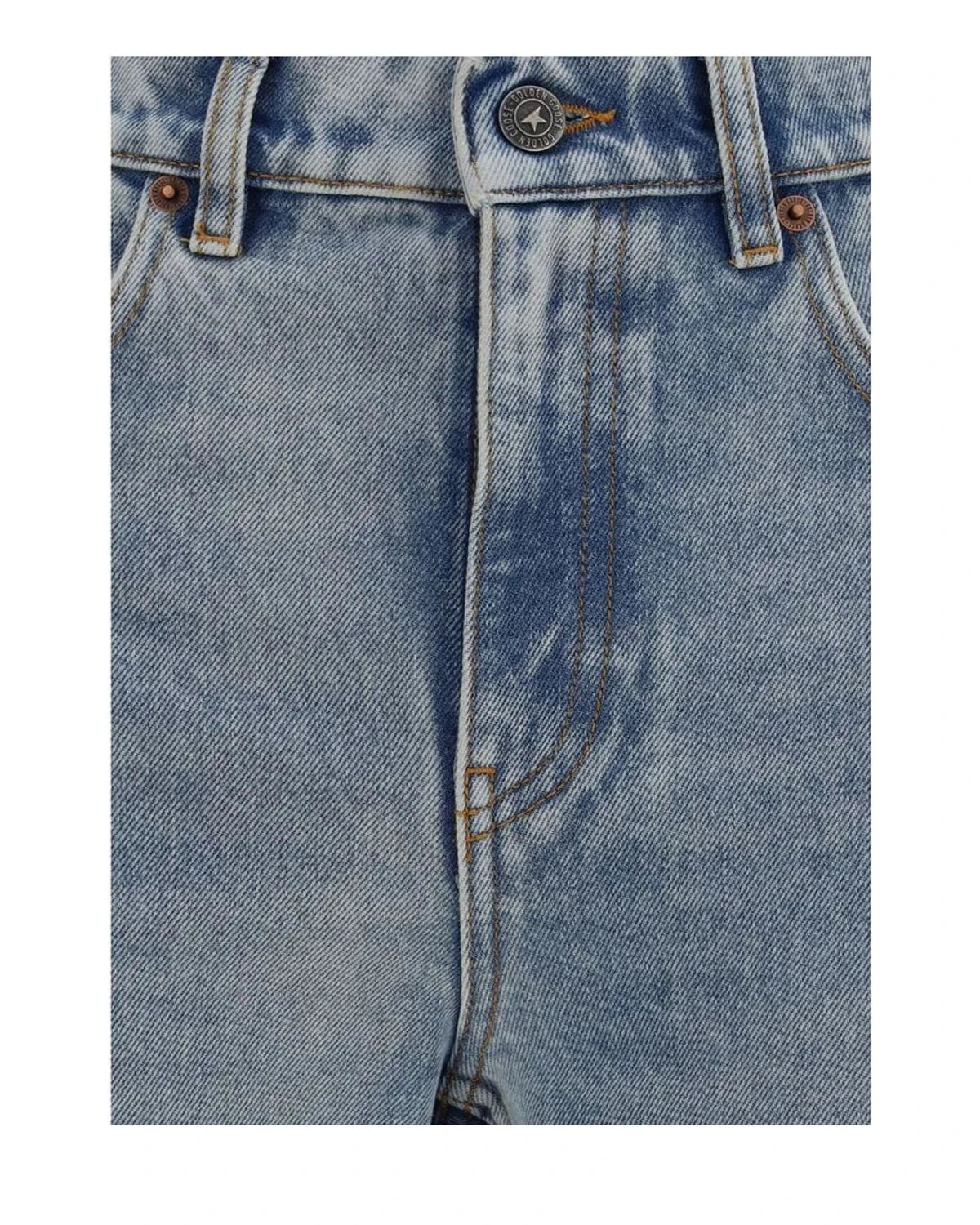 Golden Goose Jean in blue, Cotton — view 3