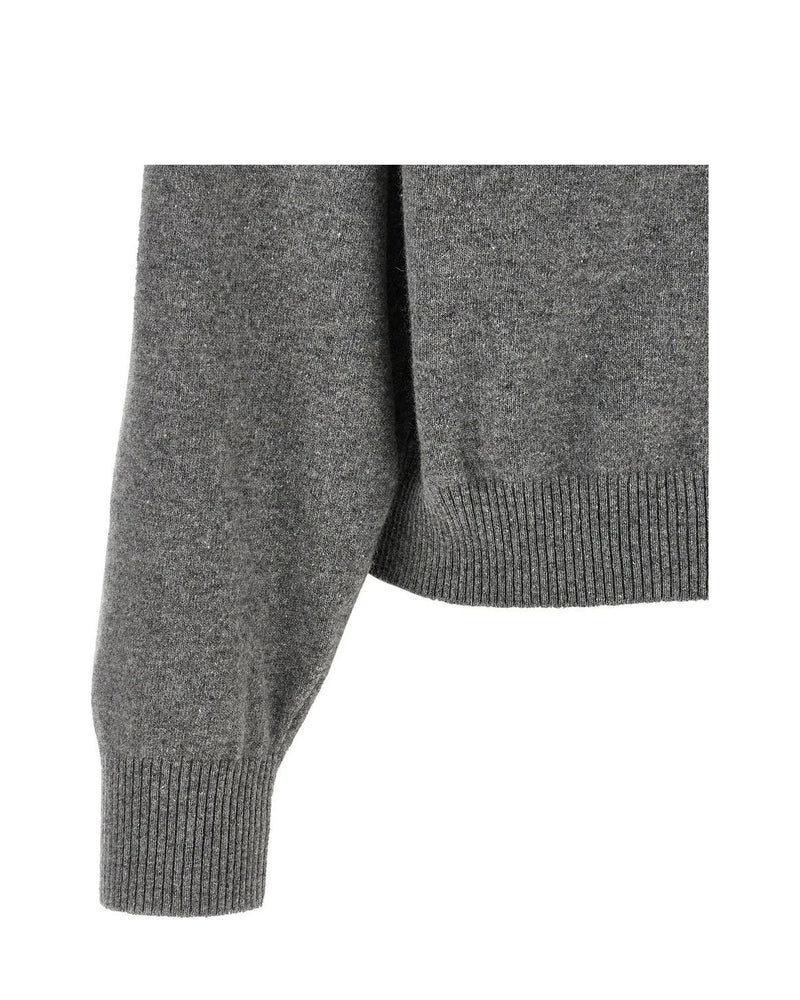 Alberta Ferretti Sweater in gray, Virgin Wool — view 4