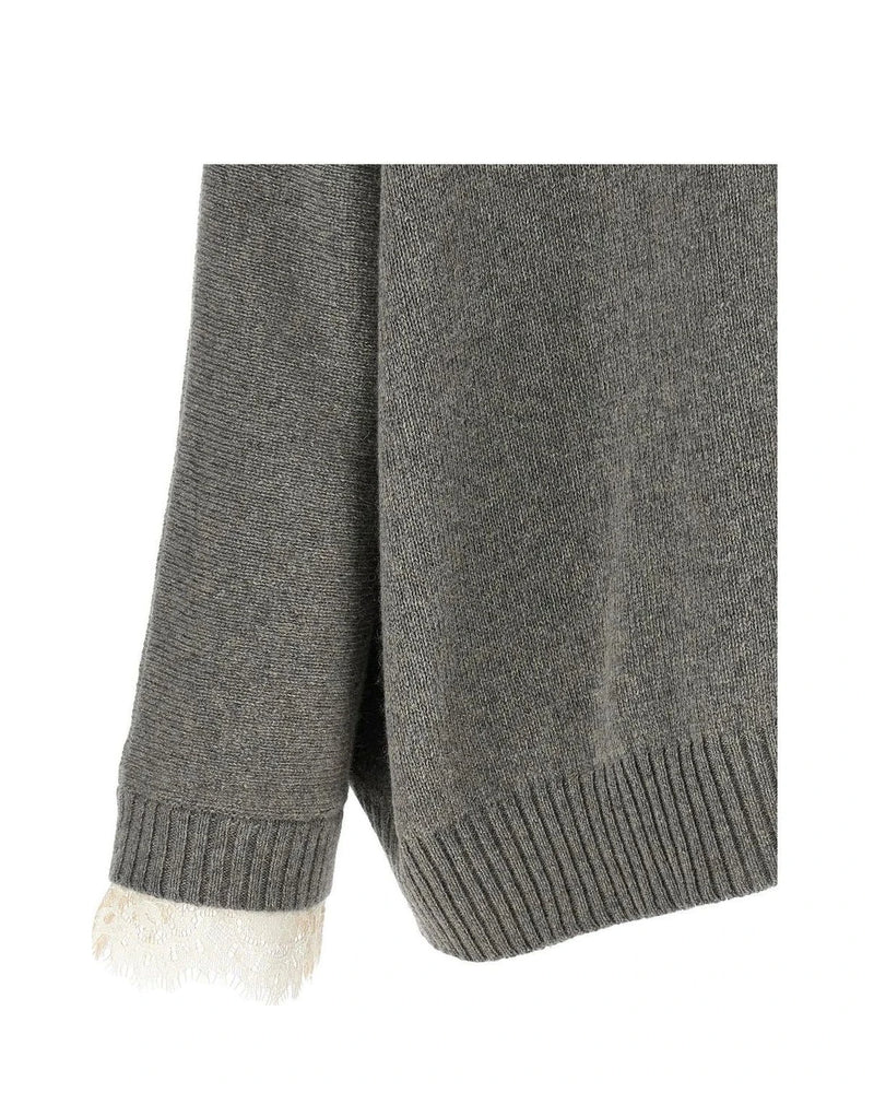 Alberta Ferretti Sweater in gray — view 4