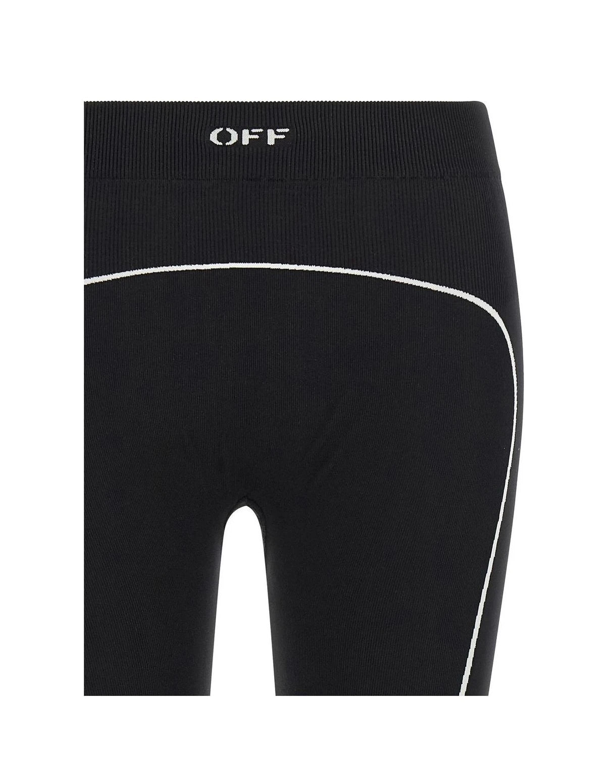 Off-White Legging in black, Polyamide — view 3