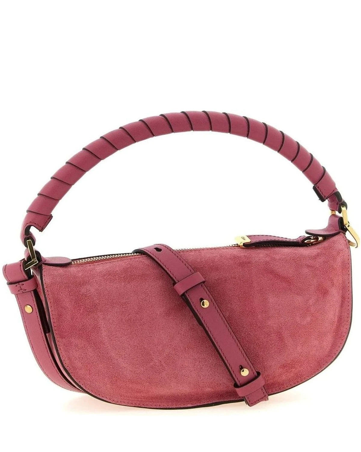 Chloé Shoulder Bag in pink, Calfskin Leather — view 2