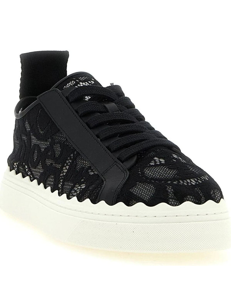 Chloé Sneakers in black, Polyamide — view 2