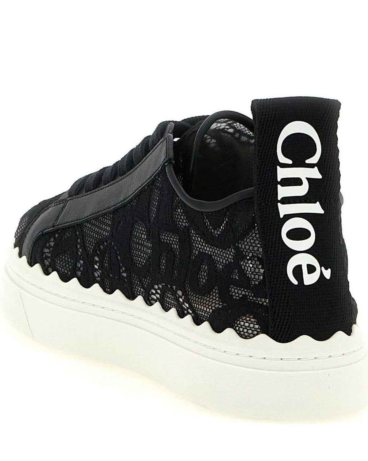 Chloé Sneakers in black, Polyamide — view 3